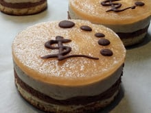 Bavarois poires et chocolat