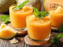 Ce gaspacho au melon signé Chef Damien va mettre du soleil dans vos entrées !