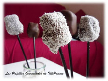 Sucettes pomme cannelle chocolat