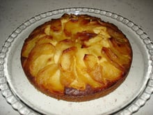 Fondant aux pommes caramélisées