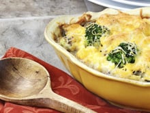 Gratin de légumes au Bresse Bleu