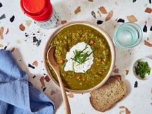 Pois cassés au Cookeo