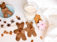 Petits oursons aux amandes et au cacao
