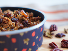 Granola façon Pecan Pie et raisins secs