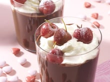 Chocolat viennois gourmand aux griottes