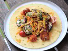 Faux Burritos de légumes grillés