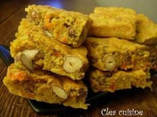 Carrés aux carottes