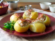 Pommes de terre farcies de grand-mère