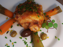 Chapon à la catalane