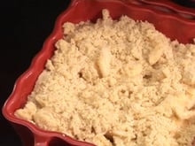Crumble aux pommes recette rapide
