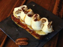 Tartine perdue à la mousse de St Môret