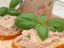 Rillettes de Thon au basilic frais