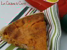 Tarte jambon ketchup