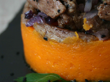 Agneau Presto au cumin et au miel (sur son écrasé de patate douce)