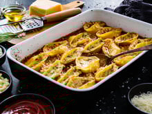 Pâte conchiglioni napoletani farcie à la viande