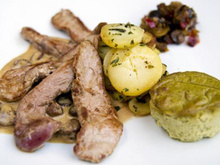 Aiguillettes de canard au miel et au citron