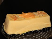 Bûche glacée à la mangue