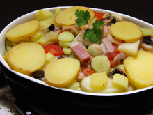 Tartiflette aux légumes rapide