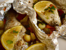 Filets de brotule en papillote