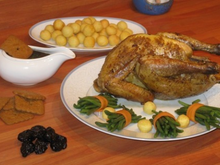 Pintade aux spéculoos de lili