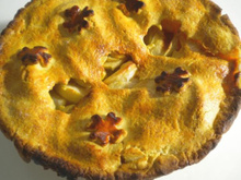 Tourte aux pommes maison
