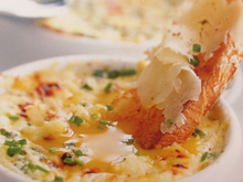 Œufs cocottes au fromage de brebis