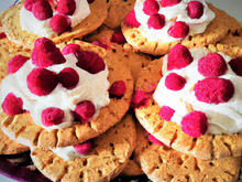 Sablés la chantilly de framboise