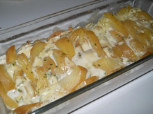 Gratin de pommes de terre à la Fourme d'Ambert