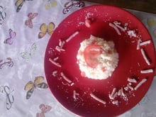 Risotto aux allumettes de jambon fleury michon