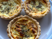 Cheese-Quiches à la truite fumée