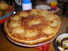 Tarte poires müesli