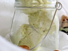 Glace à la pistache (sans sorbetière)