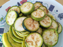 Alliance de courgette et banane