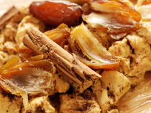 Foie gras comme en orient aux dattes et au ras el hanout