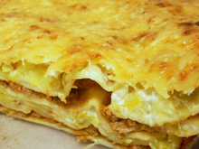 Lasagnes aux poireaux rapides