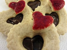 Biscuits sablés cannelle et Nutella