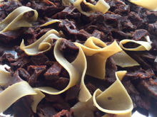 Pâtes aux magrets séchés