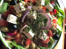 Salade reggae grecque