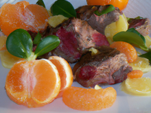 Filet mignon aux clémentines