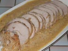 Rôti de porc au lait