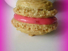 Macaron ou (escargot) à la réglisse