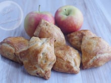 Feuilletés pommes, bananes, chocolat