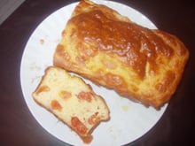 Cake au lardons et tomates cerises