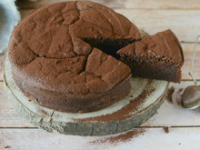 Gâteau sans beurre au chocolat et à la betterave