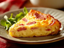 Flan au jambon
