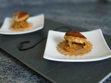 Croustillant d'endives au foie gras