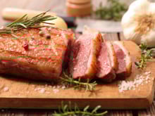 Magret de canard au barbecue