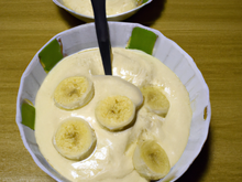 Bananes à la crème de coco