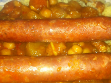Couscous au merguez