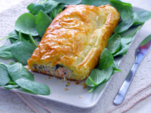 Feuilleté Coulibiac au Râpé de la Mer Coraya